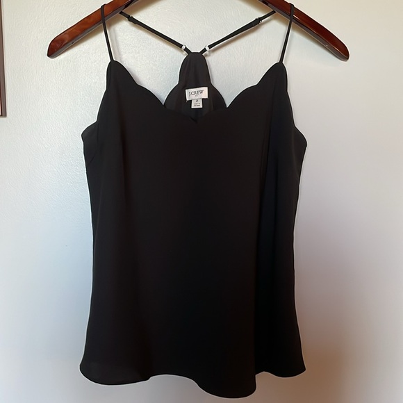Sale! Like new! J.Crew sexy black top camisole size 2 - Picture 4 of 6